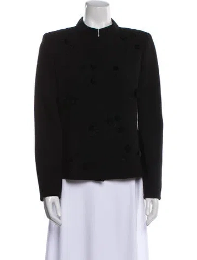 Pre-owned Bill Blass Vintage 1990's Evening Jacket In Black