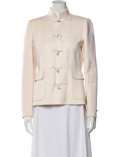 Pre-owned Bill Blass Vintage 1990's Evening Jacket In Neutral