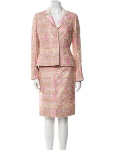 Pre-owned Bill Blass Vintage 1990's Evening Jacket In Pink
