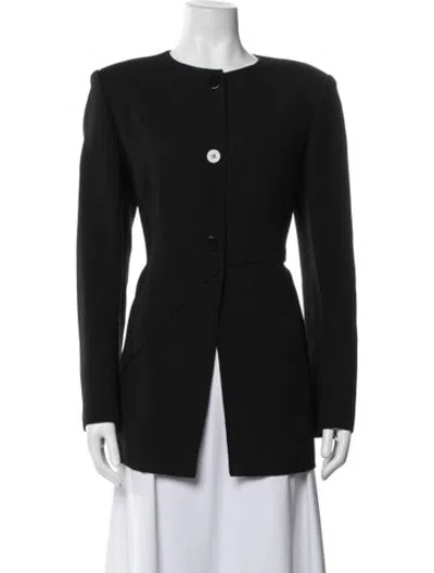 Pre-owned Bill Blass Vintage 1990's Jacket In Black