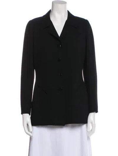Pre-owned Bill Blass Vintage 2000's Blazer In Black