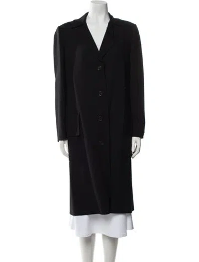 Pre-owned Bill Blass Vintage 2000's Coat W/ Tags In Black