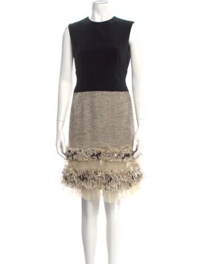 Pre-owned Bill Blass Vintage Knee-length Dress