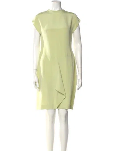 Pre-owned Bill Blass Vintage Knee-length Dress In Green