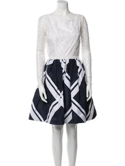 Pre-owned Bill Blass Vintage Knee-length Dress In Multi