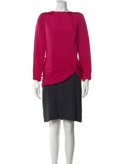 Pre-owned Bill Blass Vintage Knee-length Dress In Multi
