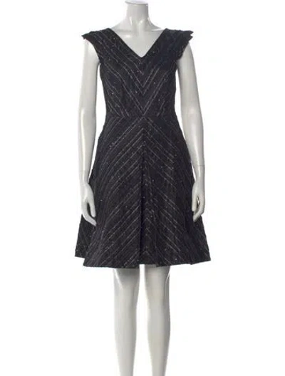 Pre-owned Bill Blass Vintage Knee-length Dress In Multi