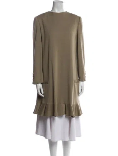Pre-owned Bill Blass Vintage Knee-length Dress In Neutral