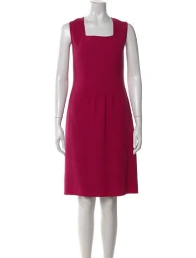 Pre-owned Bill Blass Vintage Knee-length Dress In Pink