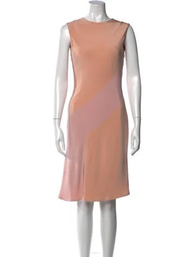 Pre-owned Bill Blass Vintage Knee-length Dress In Pink