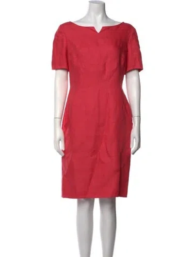 Pre-owned Bill Blass Vintage Knee-length Dress In Pink