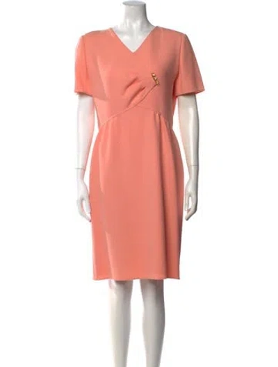 Pre-owned Bill Blass Vintage Knee-length Dress In Pink