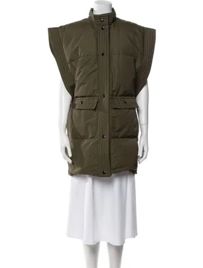 Pre-owned Bill Blass Vintage Late 1970's - Early 1980's Down Jacket In Green