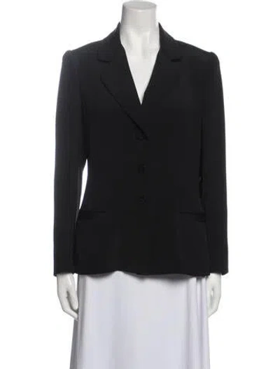Pre-owned Bill Blass Vintage Late 1980's - Early 1990's Blazer In Black