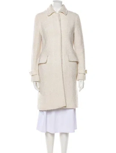 Pre-owned Bill Blass Vintage Late 1980's - Early 1990's Coat In Neutral