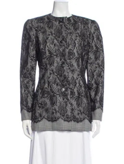 Pre-owned Bill Blass Vintage Late 1980's - Early 1990's Jacket In Multi