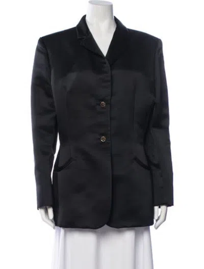 Pre-owned Bill Blass Vintage Late 1990's - Early 2000's Blazer In Black