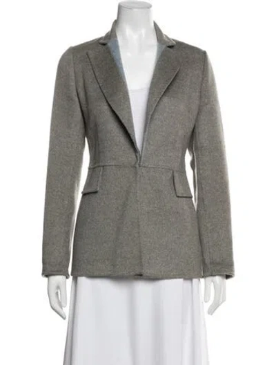 Pre-owned Bill Blass Vintage Late 1990's - Early 2000's Blazer In Grey