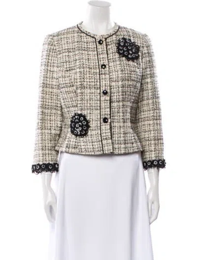 Pre-owned Bill Blass Vintage Late 1990's - Early 2000's Evening Jacket In Multi