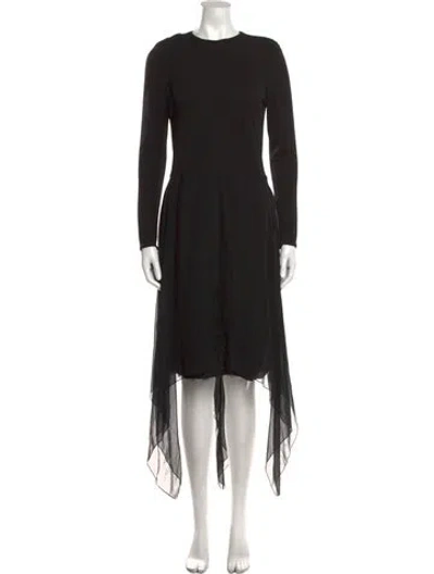 Pre-owned Bill Blass Vintage Long Dress In Black