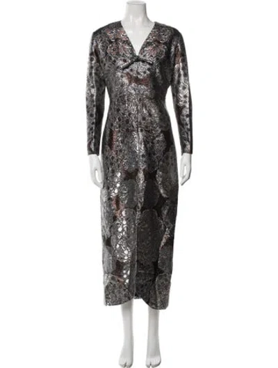 Pre-owned Bill Blass Vintage Midi Length Dress