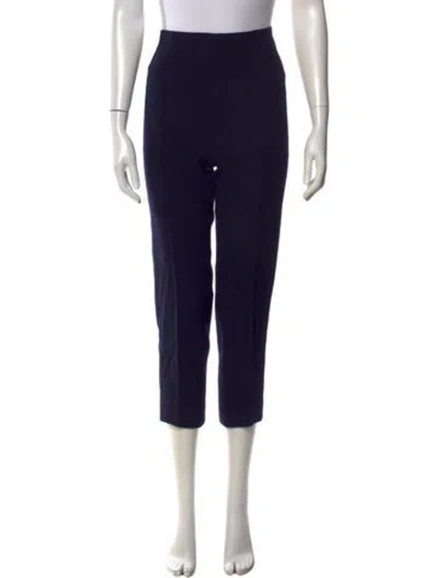 Pre-owned Bill Blass Vintage Straight Leg Pants In Black