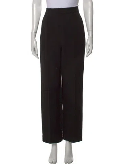 Pre-owned Bill Blass Vintage Wide Leg Pants In Black