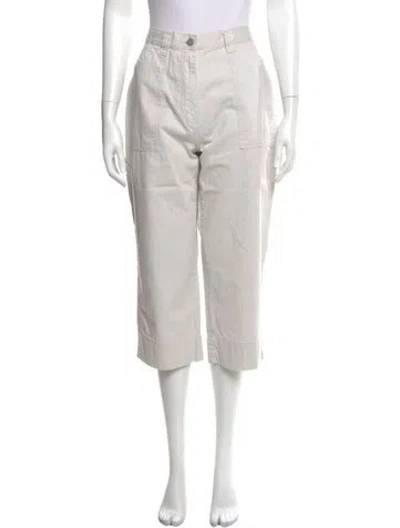 Pre-owned Bill Blass Wide Leg Pants In Gray