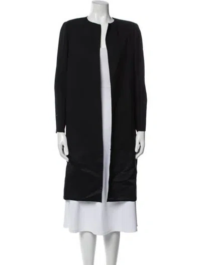 Pre-owned Bill Blass Wool Coat In Gray