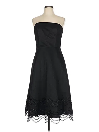 Pre-owned Bill Levkoff Cocktail Dress In Black