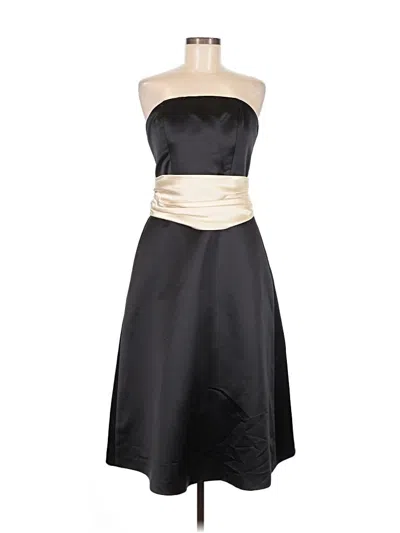 Pre-owned Bill Levkoff Cocktail Dress In Black