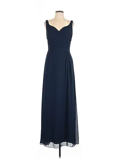 Pre-owned Bill Levkoff Cocktail Dress In Blue