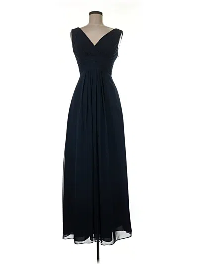 Pre-owned Bill Levkoff Cocktail Dress In Blue