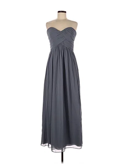 Pre-owned Bill Levkoff Cocktail Dress In Gray