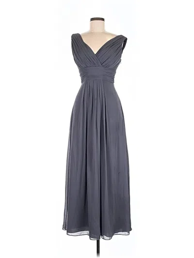 Pre-owned Bill Levkoff Cocktail Dress In Gray