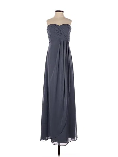 Pre-owned Bill Levkoff Cocktail Dress In Gray