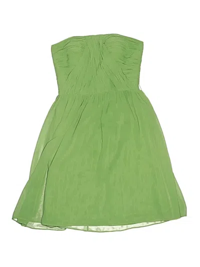 Pre-owned Bill Levkoff Cocktail Dress In Green