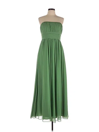 Pre-owned Bill Levkoff Cocktail Dress In Green