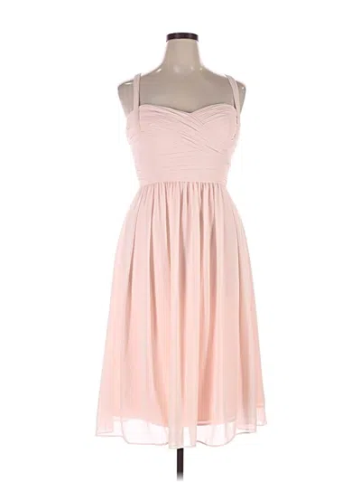 Pre-owned Bill Levkoff Cocktail Dress In Pink