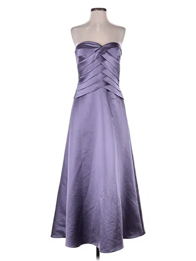 Pre-owned Bill Levkoff Cocktail Dress In Purple