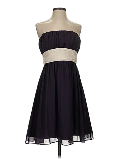 Pre-owned Bill Levkoff Cocktail Dress In Purple