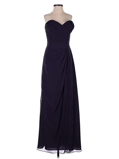 Pre-owned Bill Levkoff Cocktail Dress In Purple