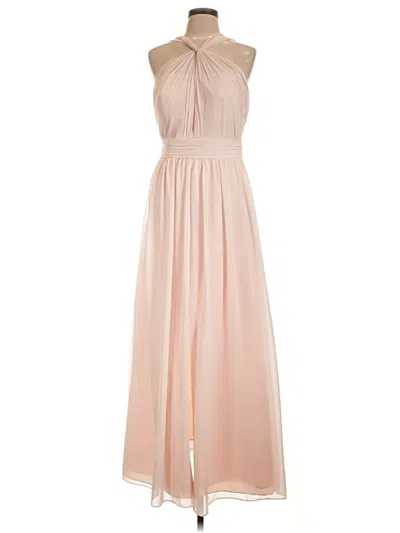 Pre-owned Bill Levkoff Cocktail Dress In Tan