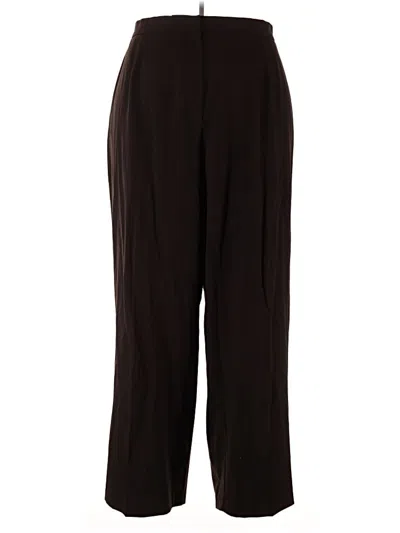 Pre-owned Bill Levkoff Dress Pants In Brown