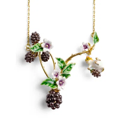Bill Skinner Studio Blackberry And Mouse Necklace