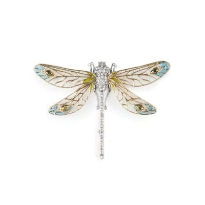 Bill Skinner Studio Dragonfly Brooch In Gold