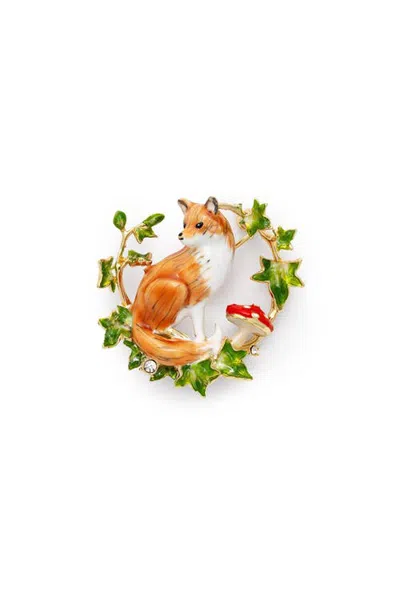 Bill Skinner Studio Fox & Ivy Brooch