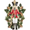 Bill Skinner Studio Nutcracker And Holly Brooch