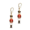 Bill Skinner Studio Nutcracker Stud Earrings In Gold