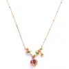 Bill Skinner Studio Pomegranate Necklace In Gold